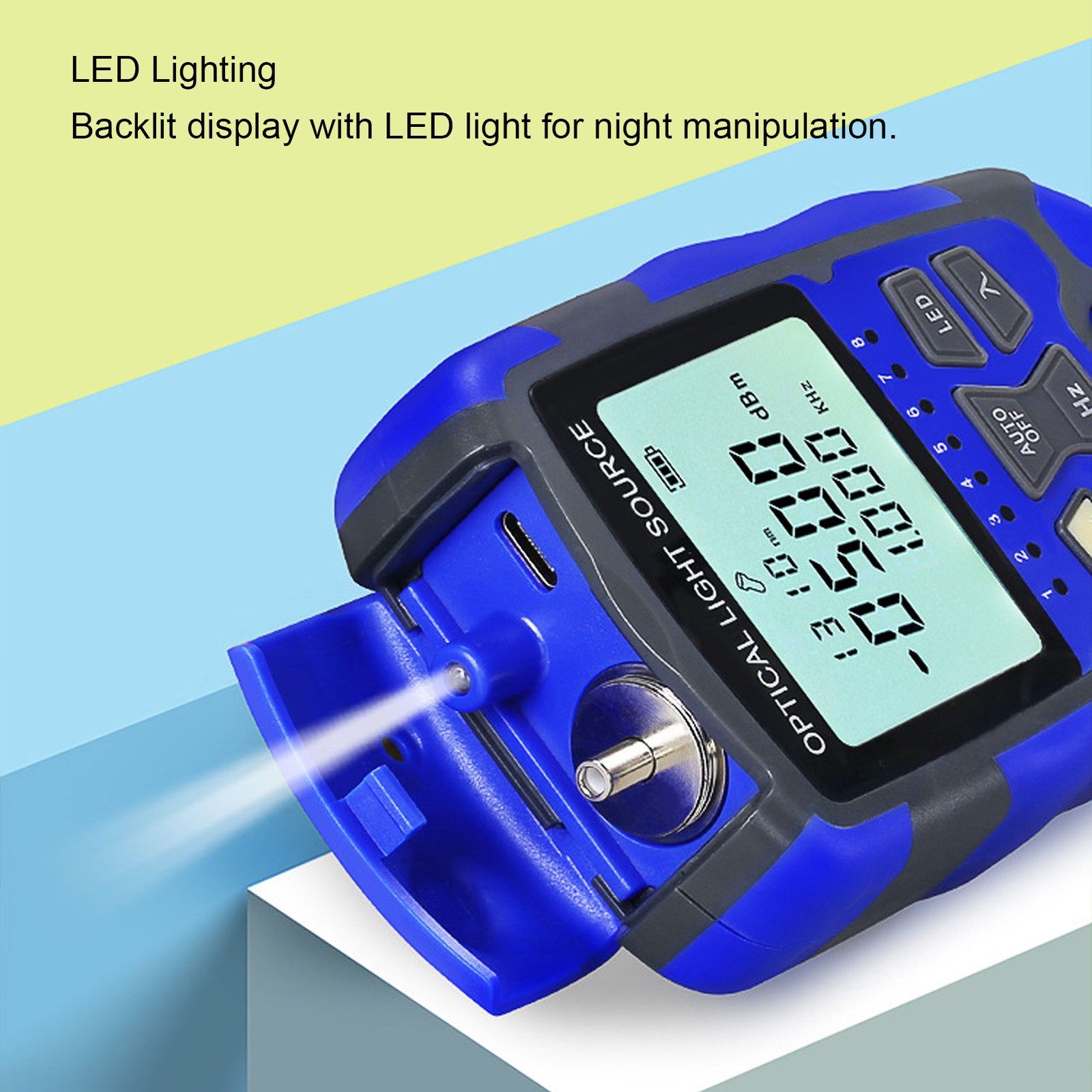 Optical Light Source Single Mode 1310nm 1550nm Fiber Optic Light Source