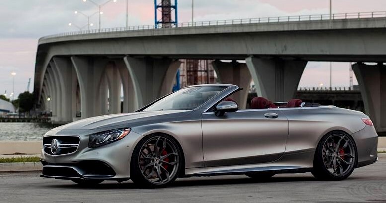 MERCEDES S CLASS CONVERTIBLE LOWERING LINKS (A217) (PREMIUM FULLY ADJUSTABLE)