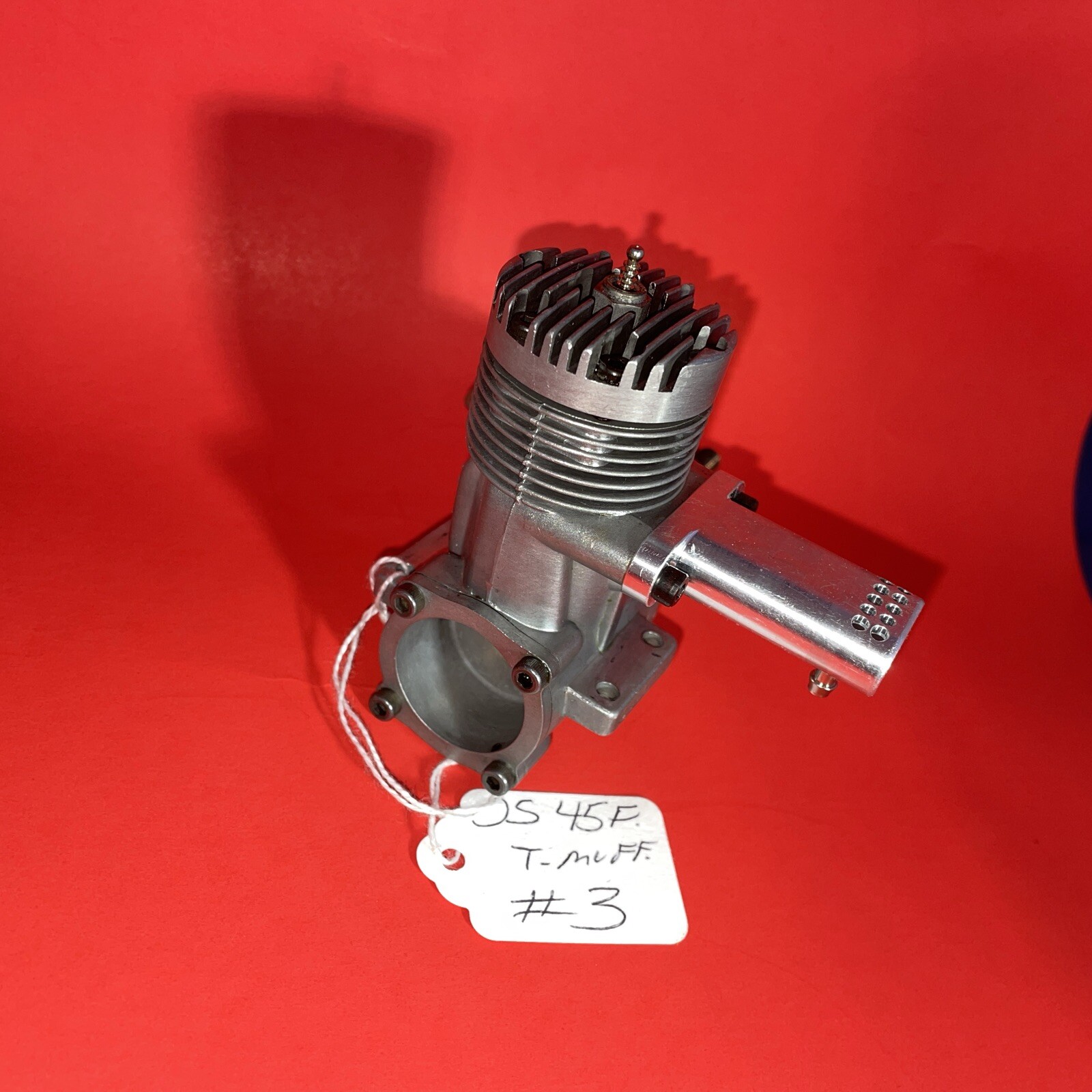 OS 45F C/L ENGINE COMPLETE WITH T-MUFFLER #3