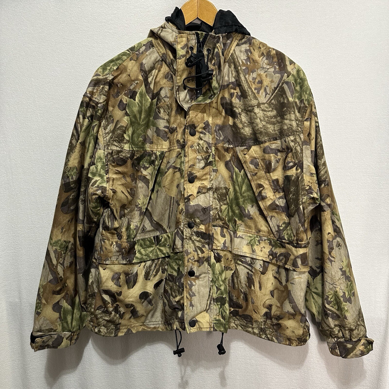 WFS Element Gear Waterproof Breathable Packable Rain Jacket Medium Men’s Cam
