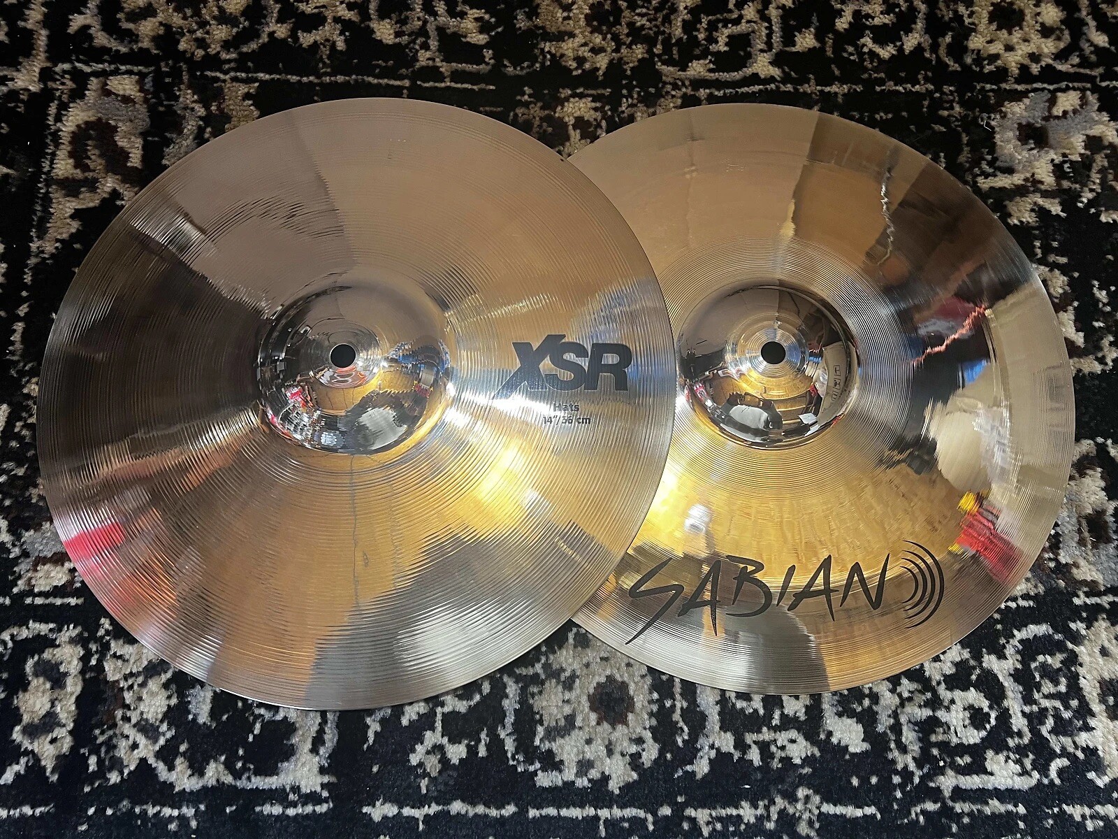 Sabian 14" XSR Hi-Hat Cymbals (Pair) - Brilliant
