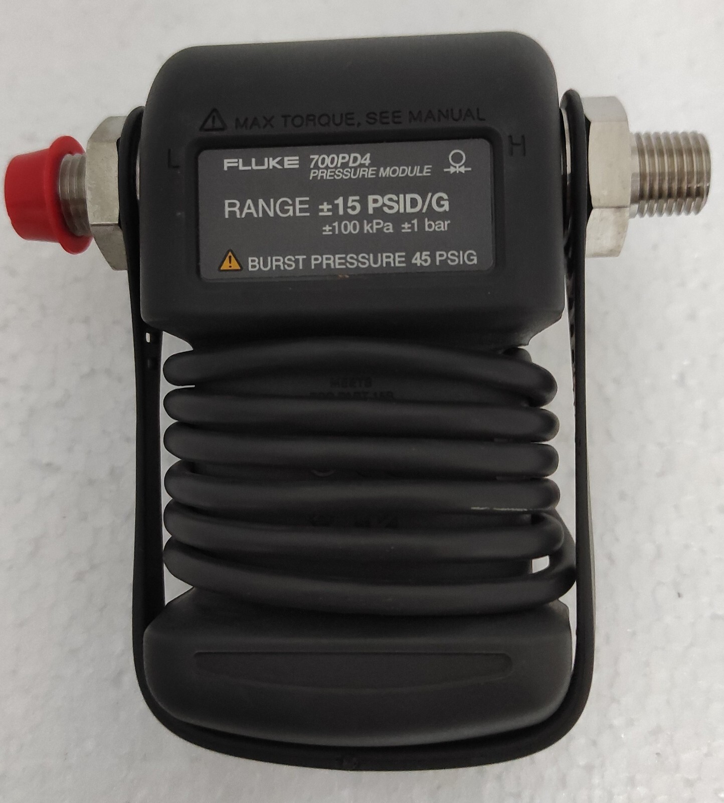 Pressure Calibrator Fluke 700PD4 / 700 PD4 Dual Pressure Module Range (±15 PSI)