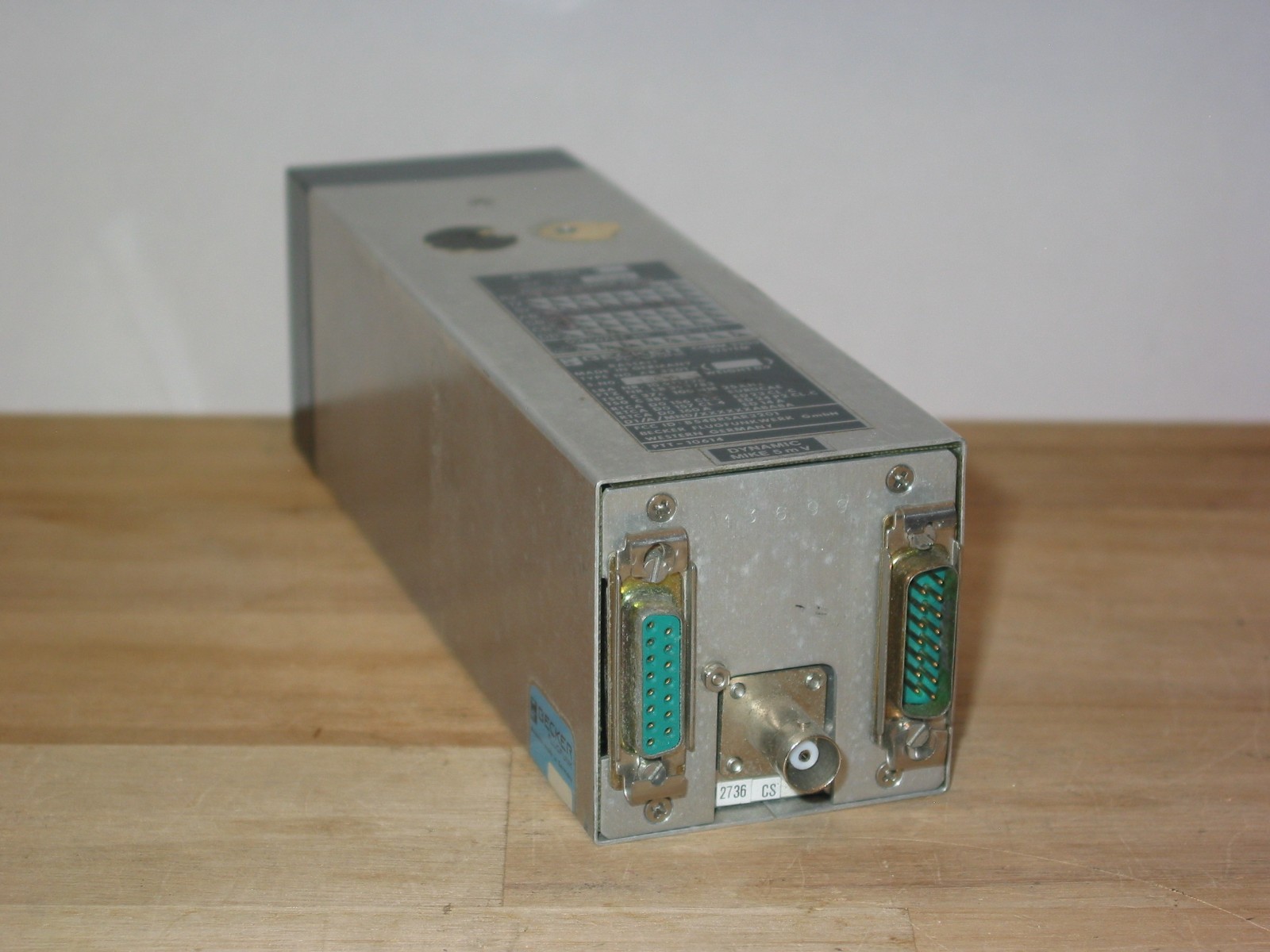 BECKER AR-3201 VHF COM RADIO AR 3201 TRANSCEIVER