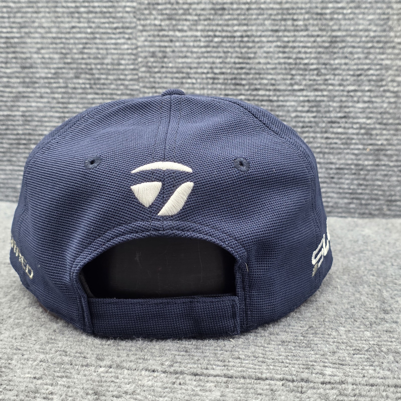 TaylorMade Golf Hat Cap Strap Back One Size Blue Golf Golfer Mens