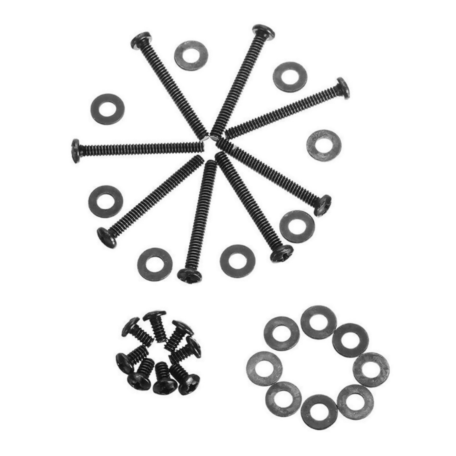 Water-Cooler Radiator Fitting Screws Fan Mounting Screw Kit for Corsair Hydro h