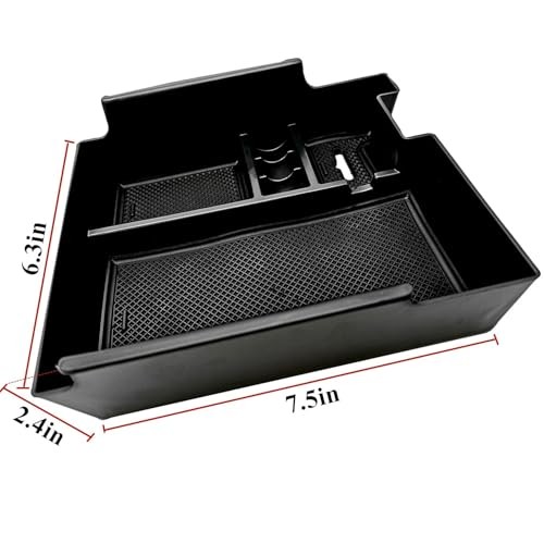 Center Console Organizer Interior Storage Box fit for Ford Explorer 2019 2018