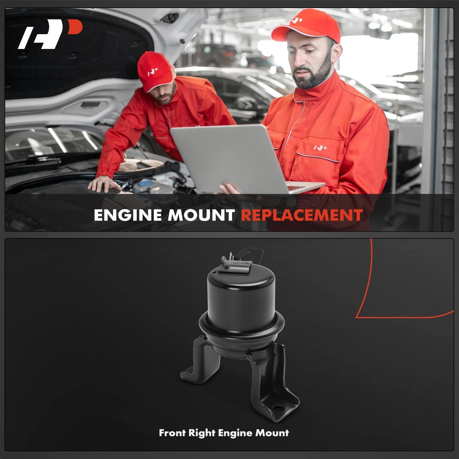 Front Right Engine Motor Mount for RAV4 2001 2002 2003 2.0L
