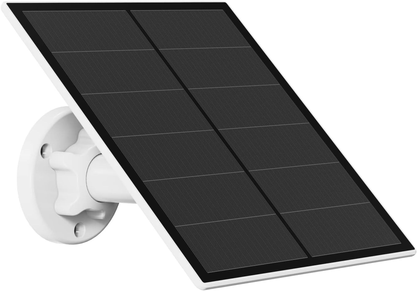 High-Efficiency 5W Solar Panel for DC 5V Battery Cameras - Adjustable & Secure
