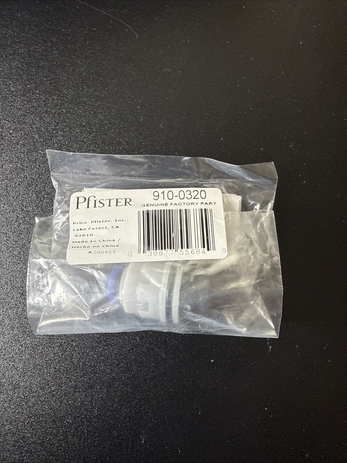 Pfister 910-0320 Faucet Cartridge NEW