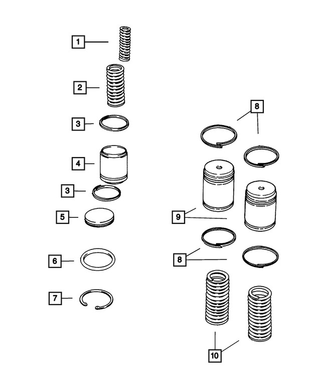 Genuine Mopar Snap Ring 6501695