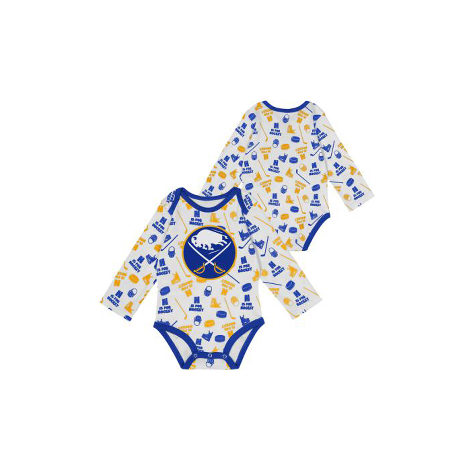 Outerstuff Newborn Buffalo Sabres Quick Learner Long Sleeve Creeper