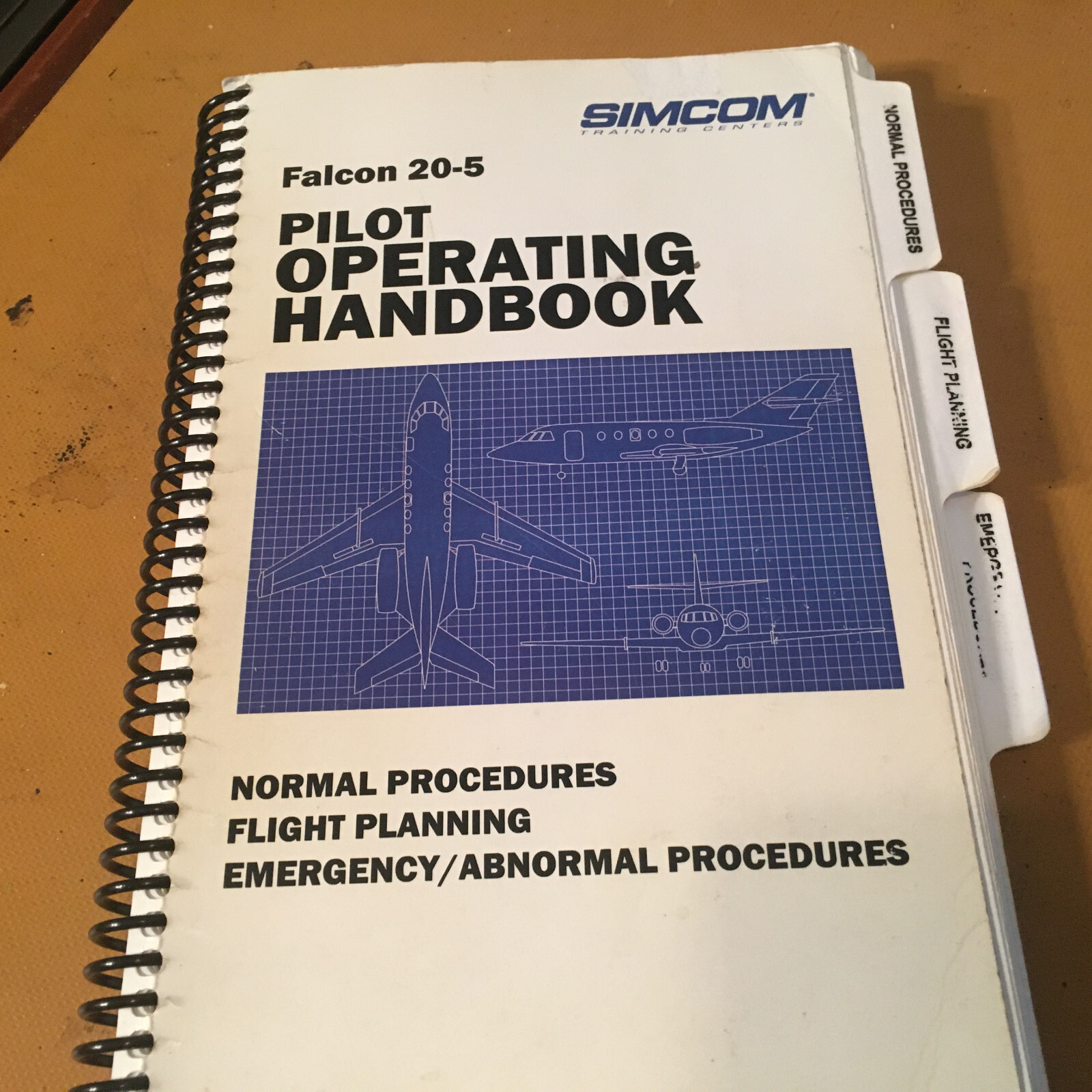 Falcon 20-5 Pilot Operating Handbook