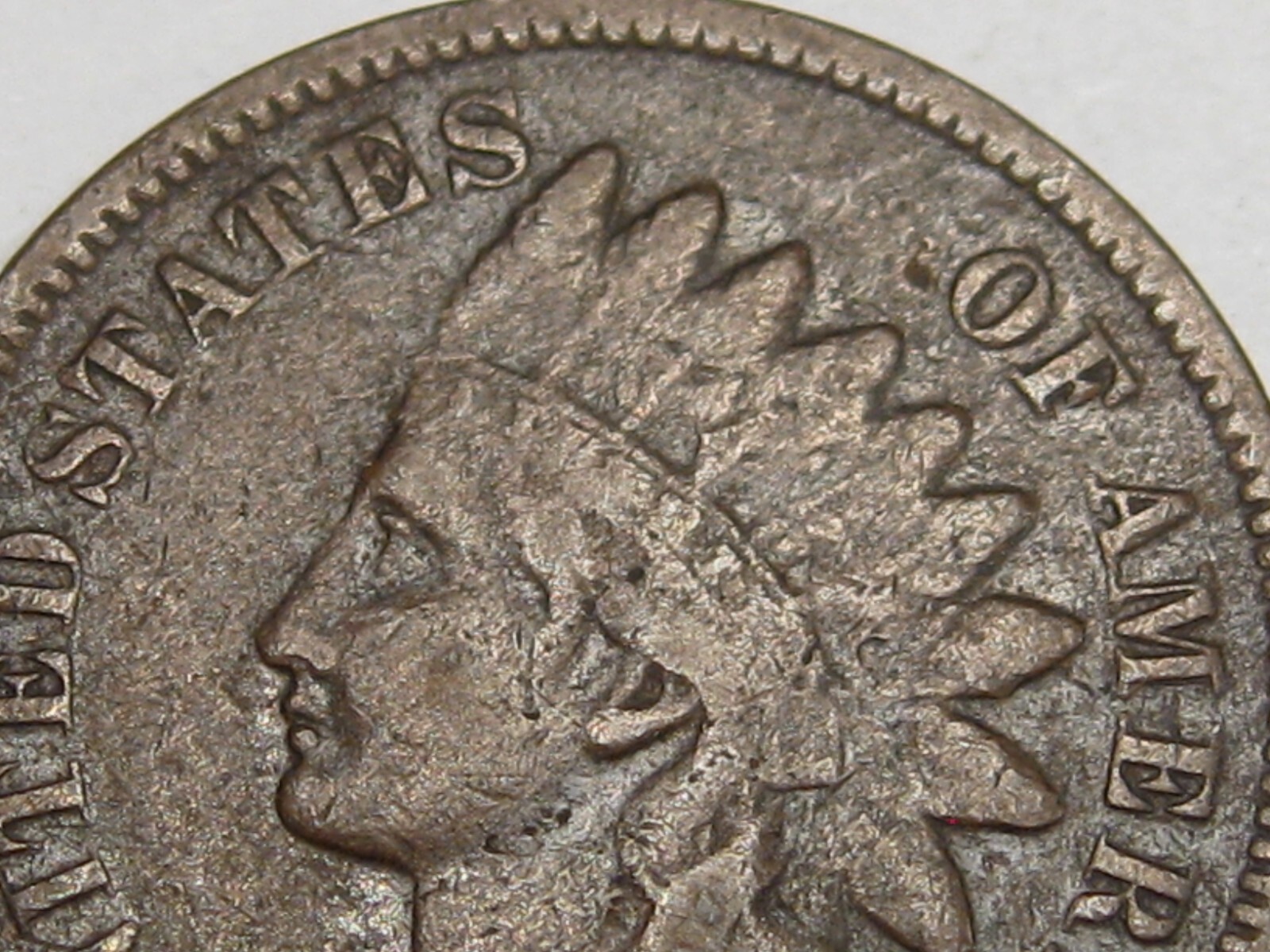 Better Date F/VF 1874 Indian Head Penny. #6