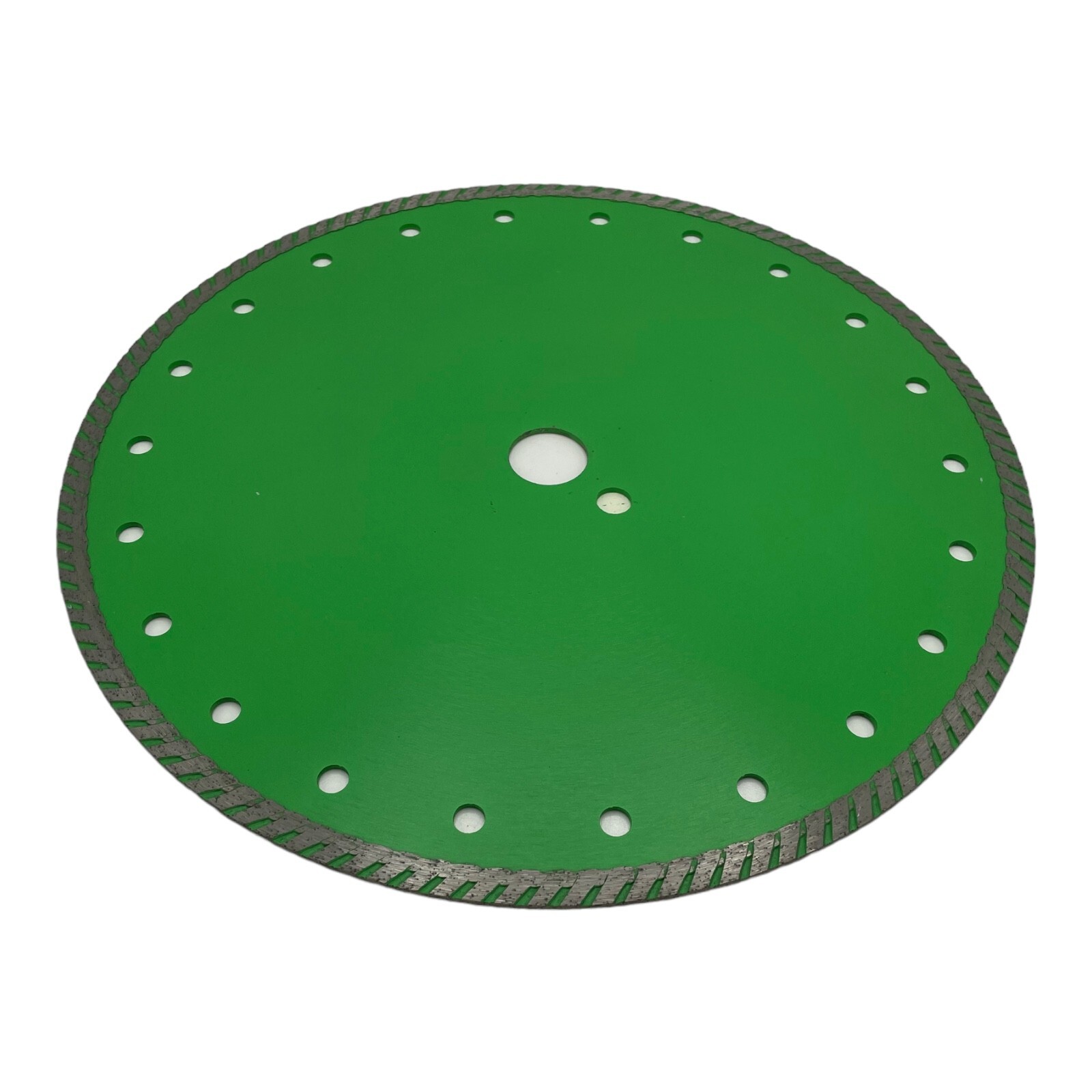 12" Diamond Turbo Saw Blade Cut Tile Masonry Concrete Brick Stone 5/8" Arbor