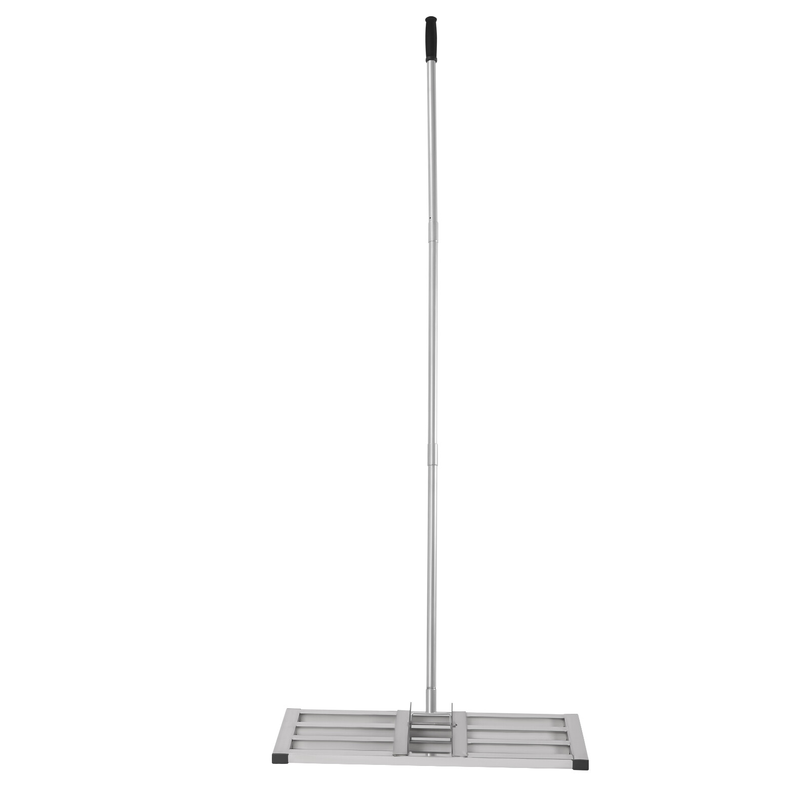 30" × 10" Stainless Steel Lawn Leveling Rake with Adjustable Length