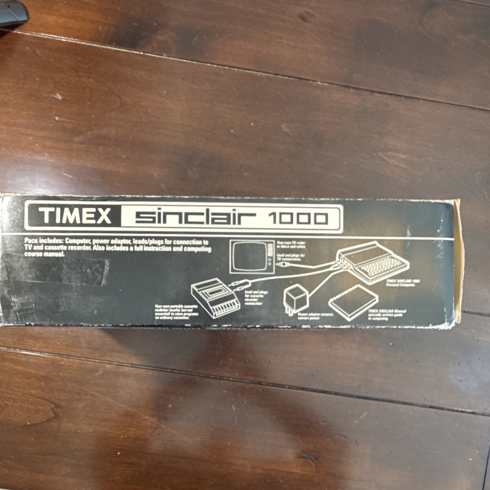 Timex Sinclair 1000 Home Computer M 330 w/ Box, User Manual & Cables