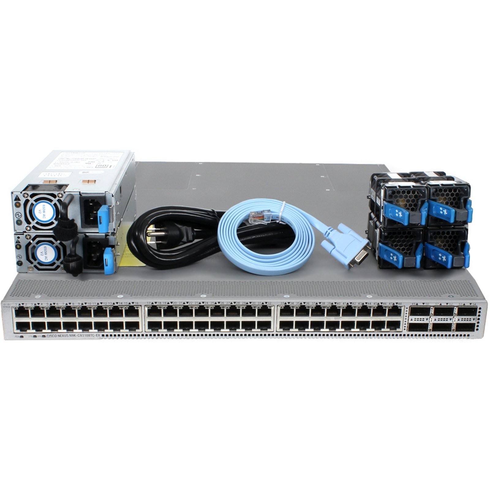 Cisco Nexus N9K-C93108TC-EX 48P 10GbE 6P 100GbE QSFP28 Switch
