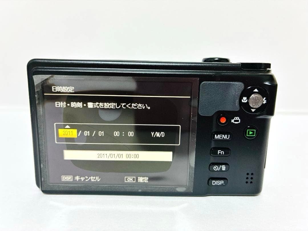 [Shutter Count: 006] RICOH CX6 Black Compact Digital Camera Only Japanese