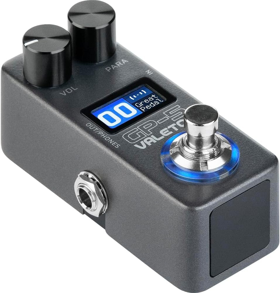 Valeton GP-5 Compact Multi-Effects Processor Pedal - SnapTone Plus IR Black