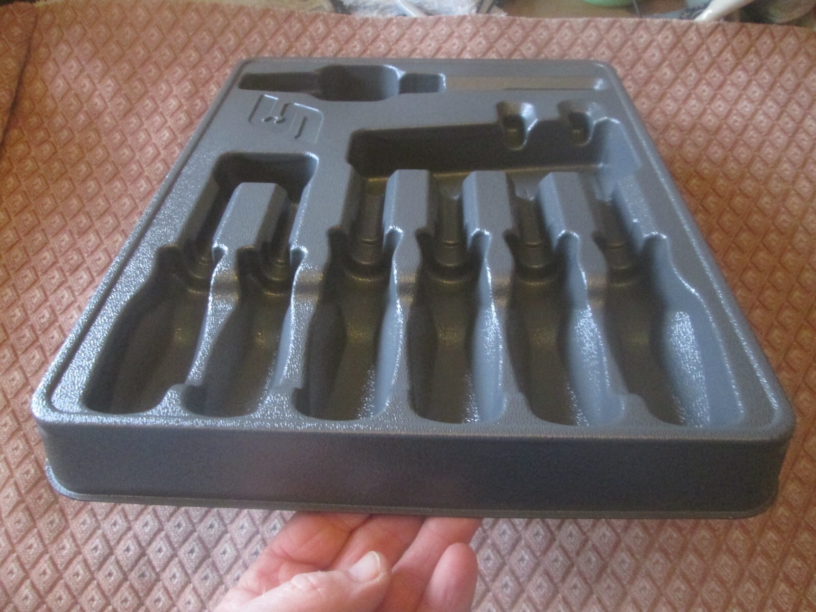 snap on storage tray 7 piece durable plastic for screwdrivers keep tools safe