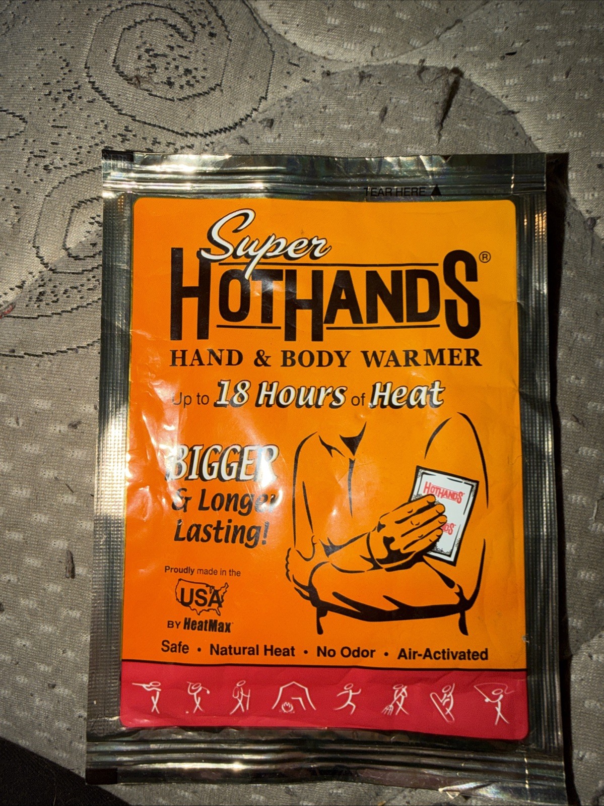 Super Hot Hands Handy & Body Warner Up To 18 hours If Heat Bigger & Longer Last