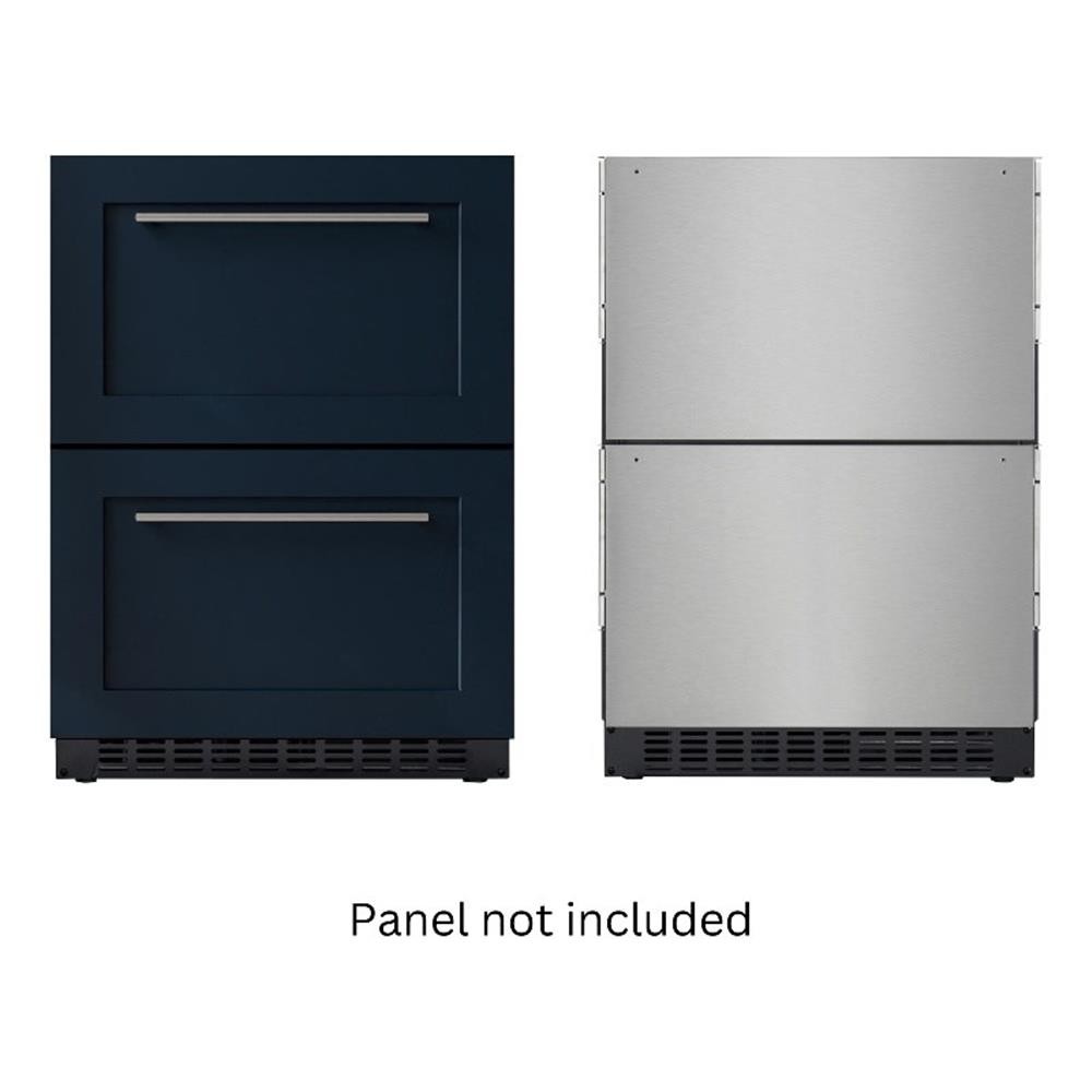 23" Panel Ready Drawer Refrigerator in Black