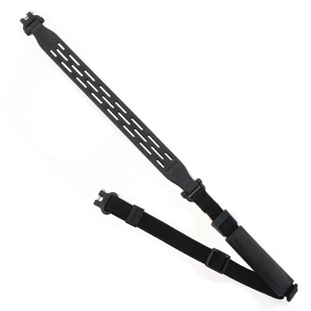 Limbsaver Kodiak-Air Rifle Sling Narrow, ADJ Grip, QD Swivels - Black/Camo