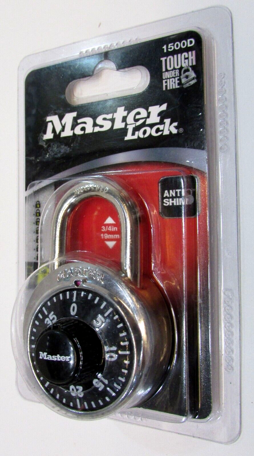 New Sealed 2018 Master Combination Padlock 1500D Anti Shim