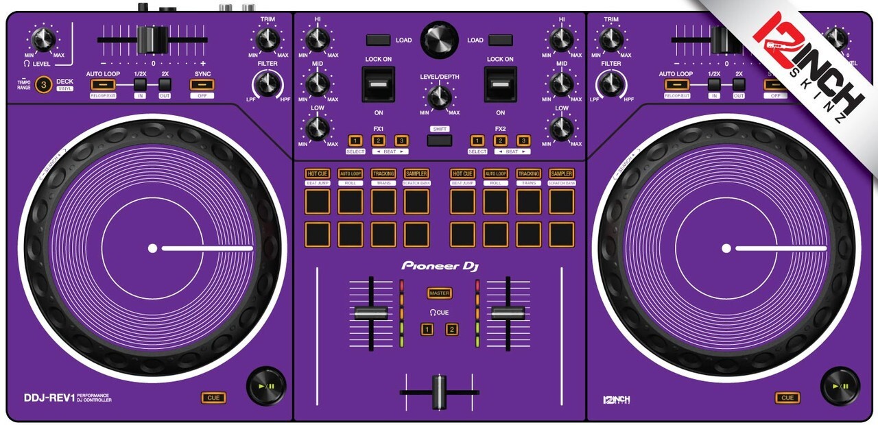 PIONEER DDJ-REV1 Skin Purple