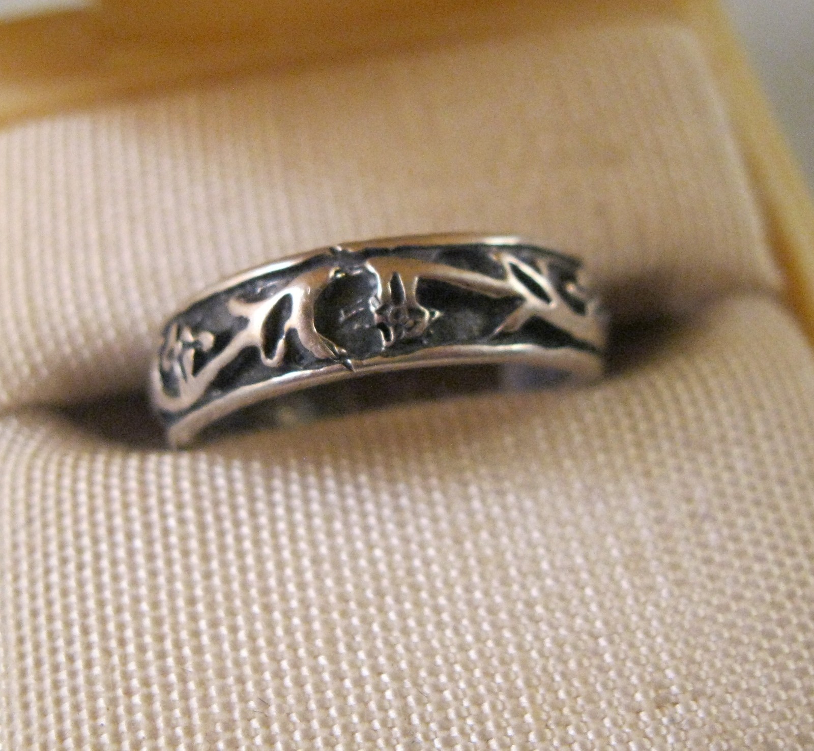 Vintage Solid Sterling Silver Open Toe Ring Unisex Fine Jewelry