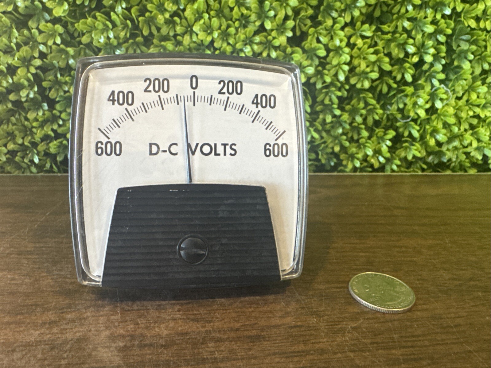 YOKOGAWA PANEL METER  10-0-10 VDC 600-0-600 Volts 250321mtsj