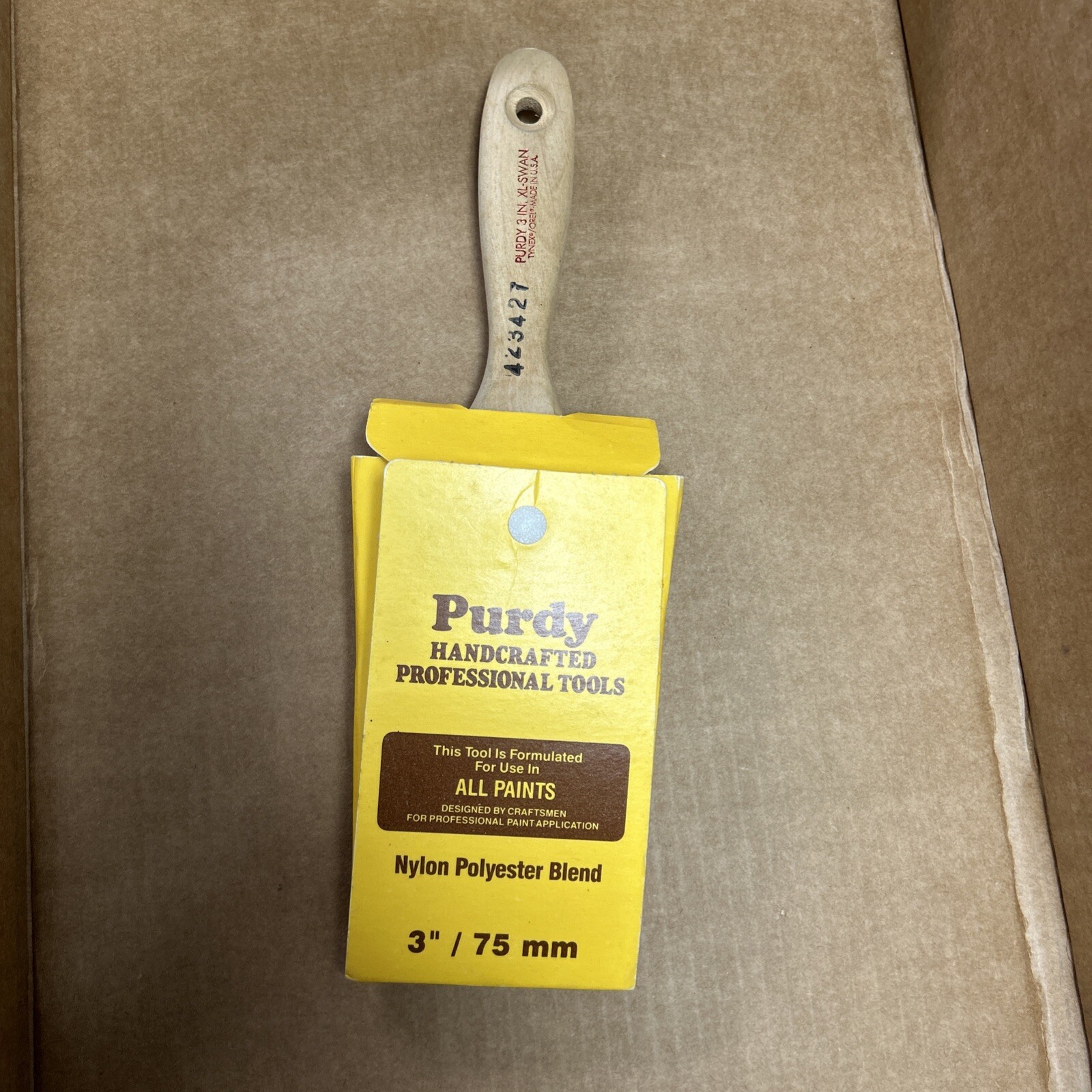 Purdy 3" Nylon Polyester Blend Paint Brush  ( Vintage )