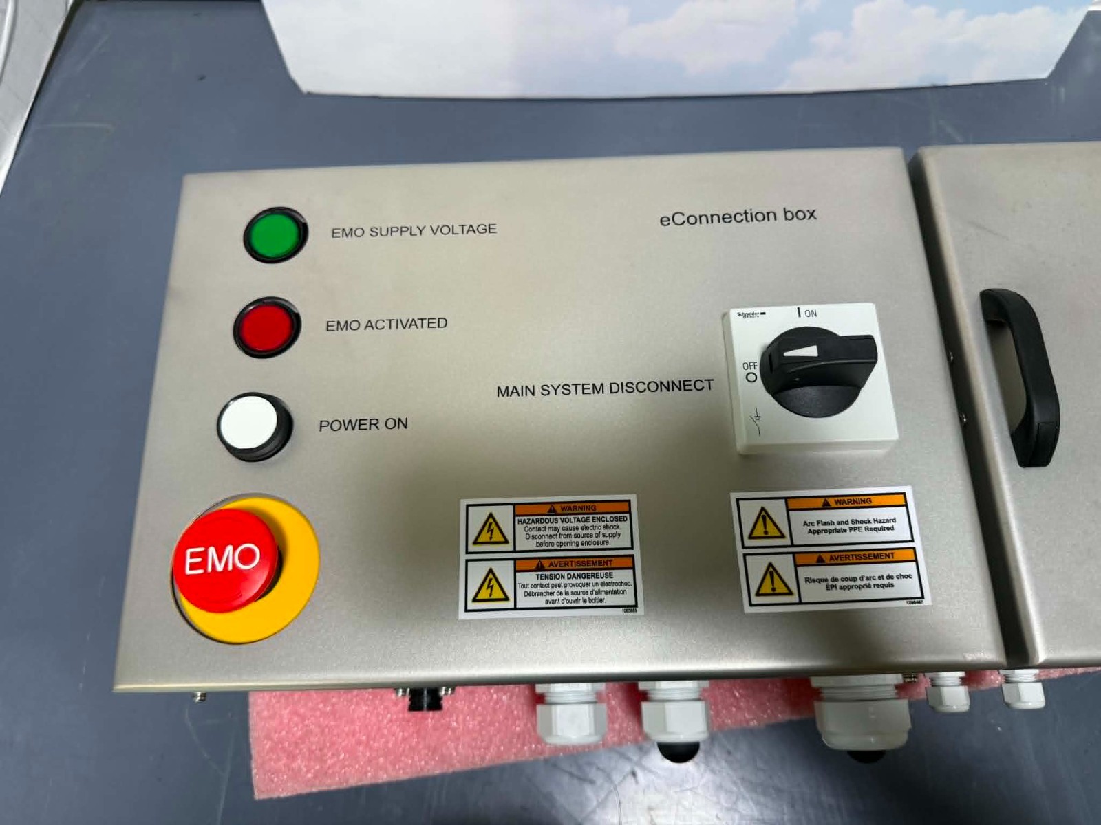 Thermo Fisher eConnection Panel Electrical Box for Apreo Helios SEM Microscopes