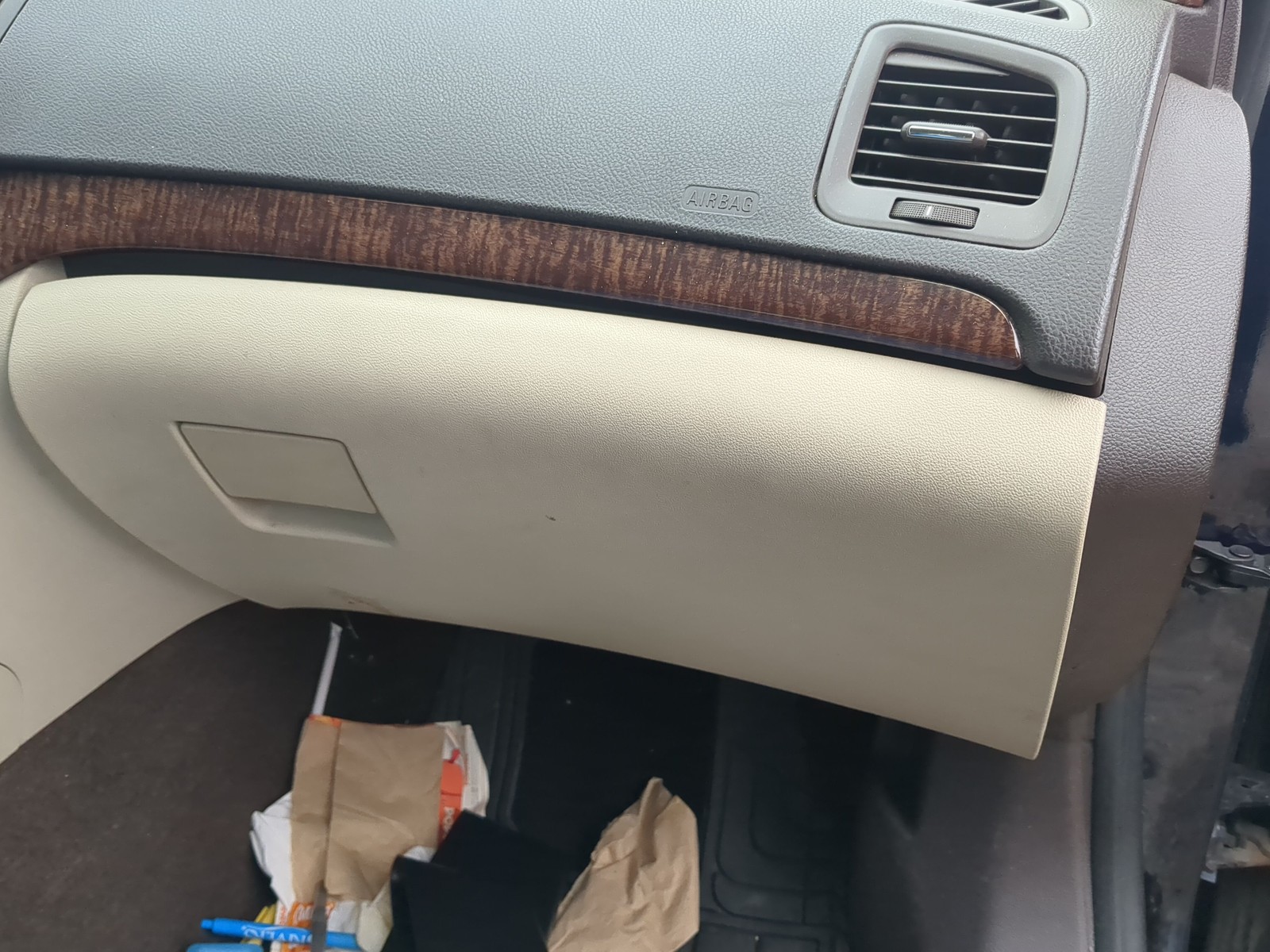 2012 Buick Regal Passenger Glove Box Door Storage Compartment QRY4M