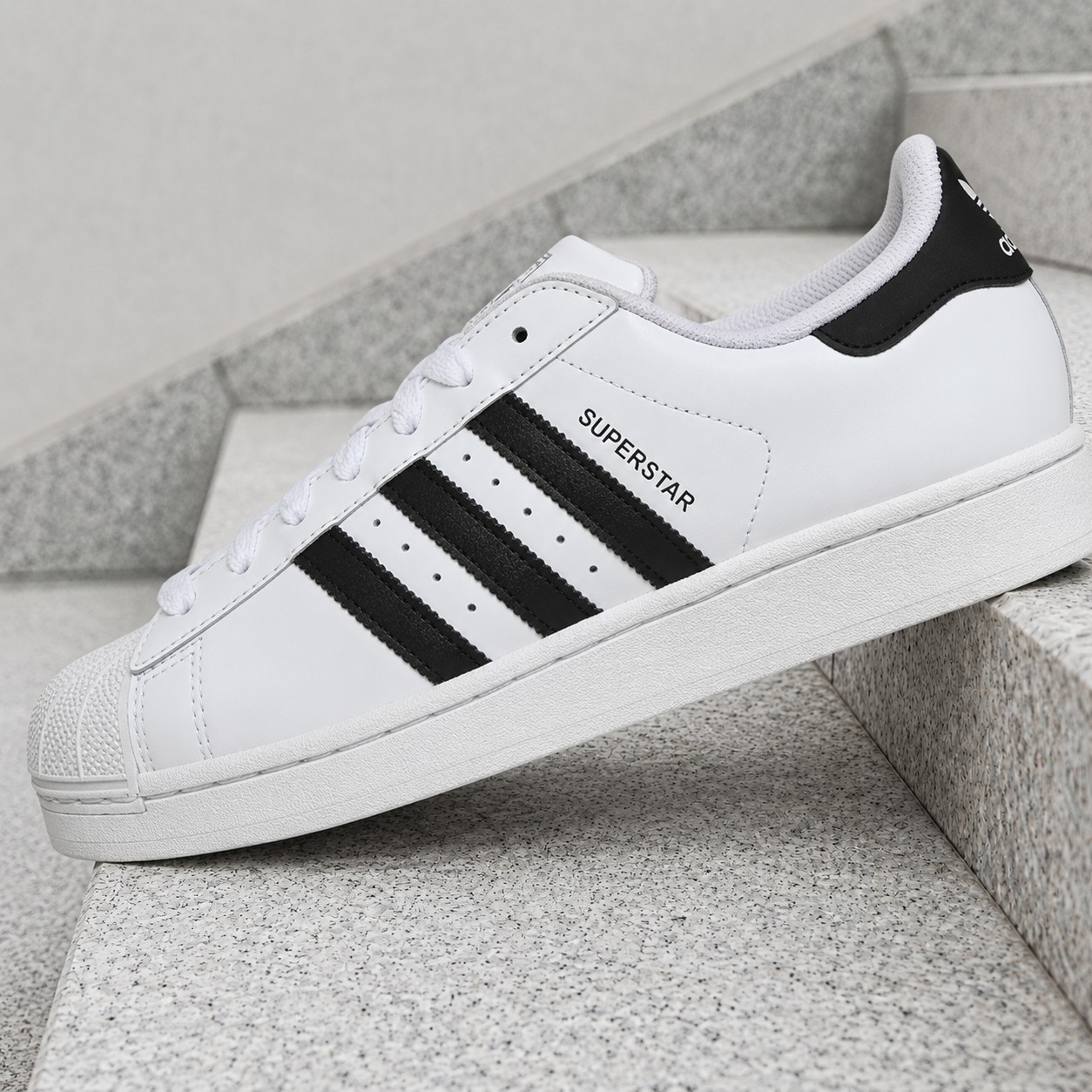 adidas Superstar II Cloud White Core Black JR7312 Men’s New