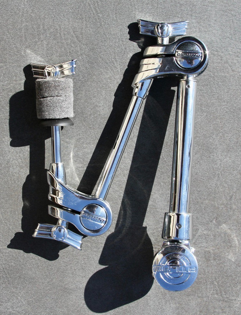 Ludwig LAP3S8 Atlas Aerodyne Pro Scissor Lift Cymbal Mount, Long