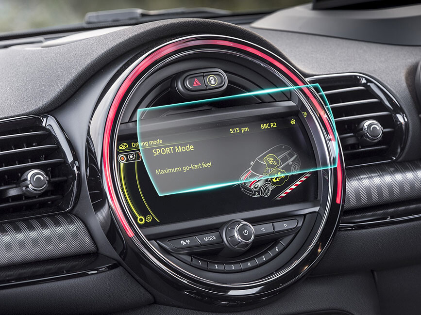Crystal Clear Screen Protector for 2016 Mini Cooper S Clubman Navigation