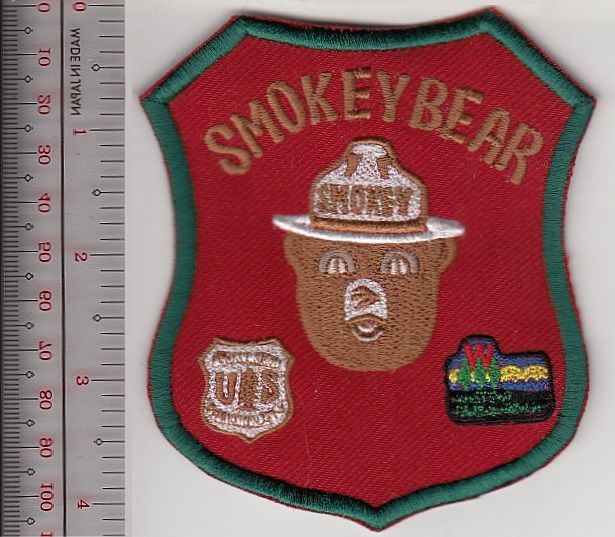 Smokey Bear Hot Shot Wildland Fire Crew US Forest Service & Wisconsin NO TARIFF