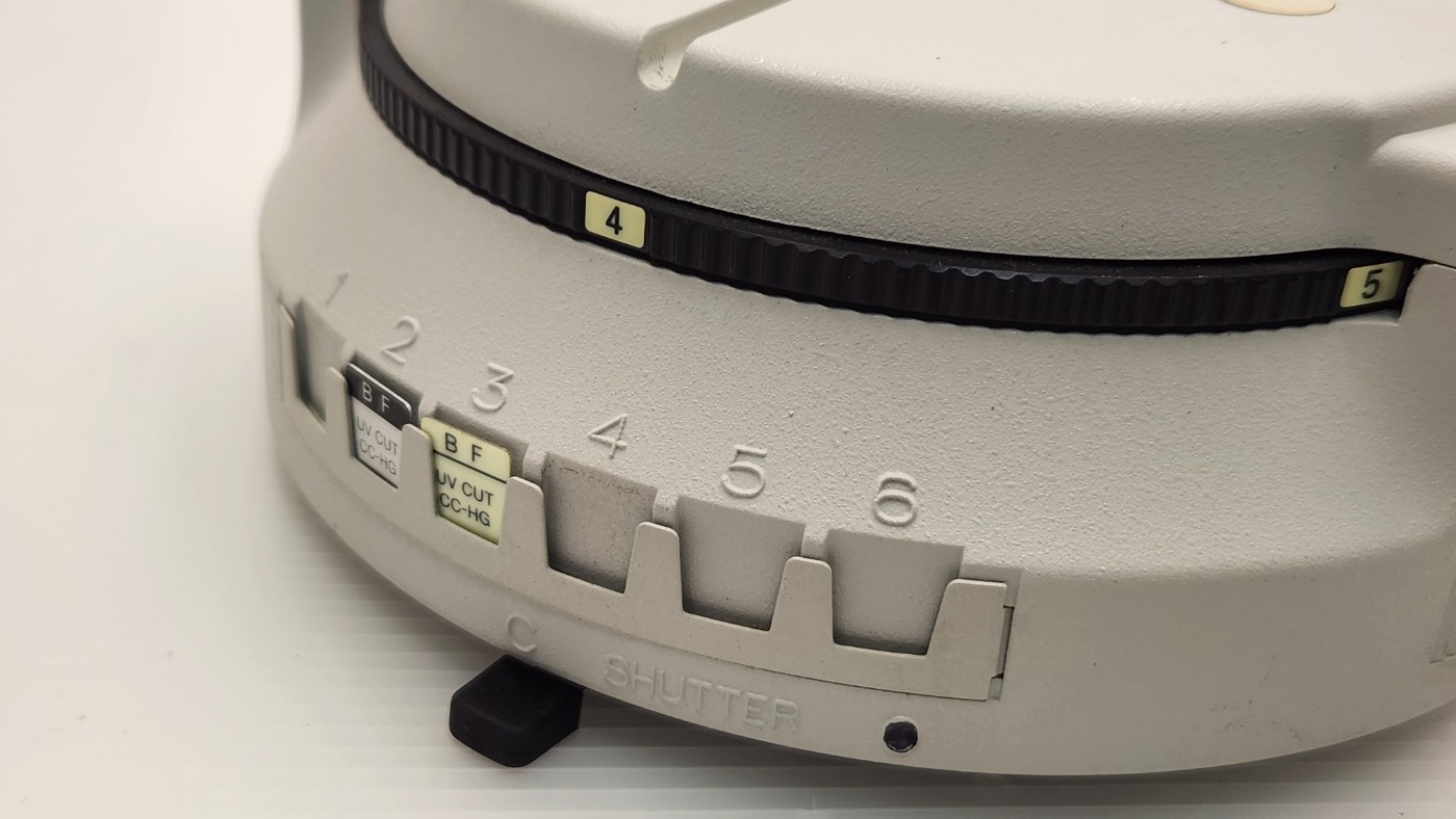 *Excellent* Nikon Microscope D-FL Fluorescent Illuminator Filter Turret 35173