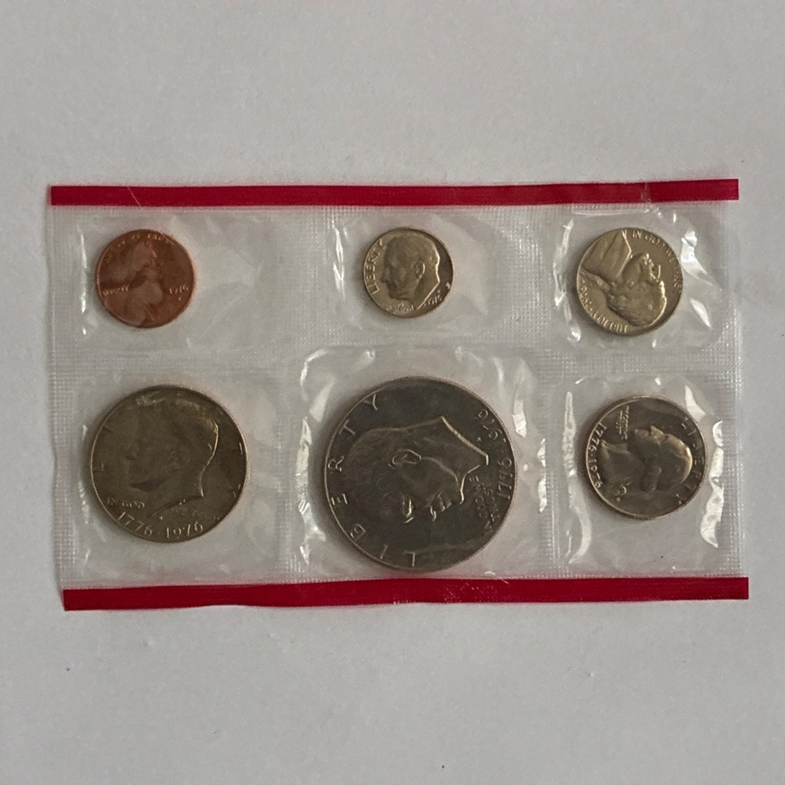 1976 D Mint Set Sealed Bicentennial 6 Coins