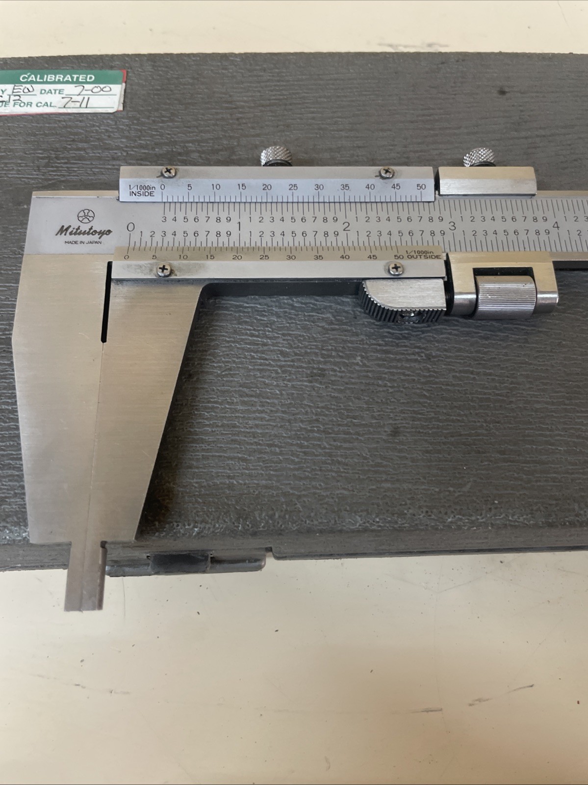 12” Mitutoyo Vernier Calipers 100-124 CM 12 Stainless Hardened
