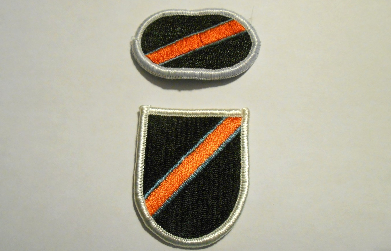 194th Infantry Detachment LSR Airborne Flash & Para Oval