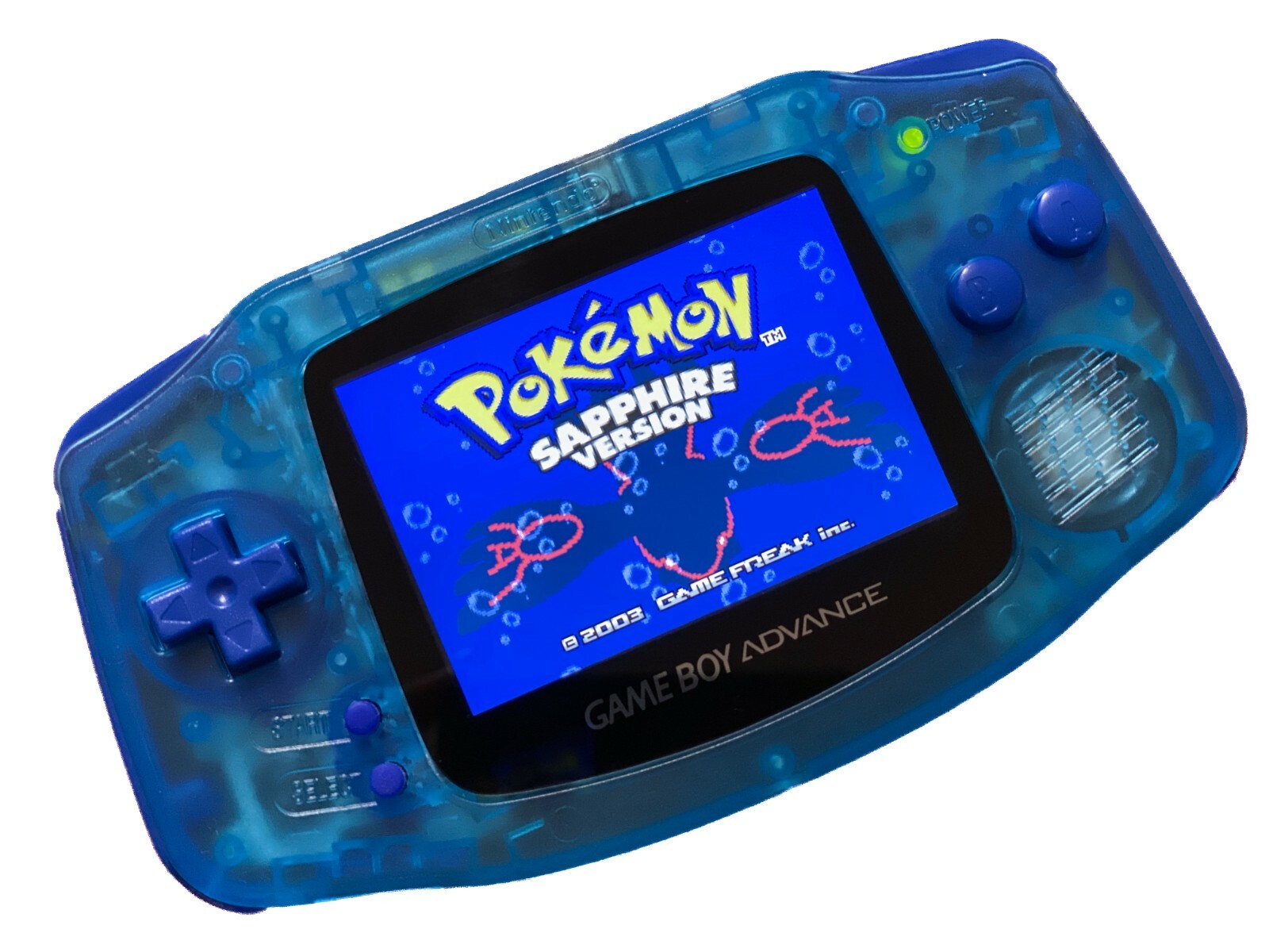 Nintendo Game Boy Advance GBA Backlight IPS LCD System Rechargeable USBC Battery