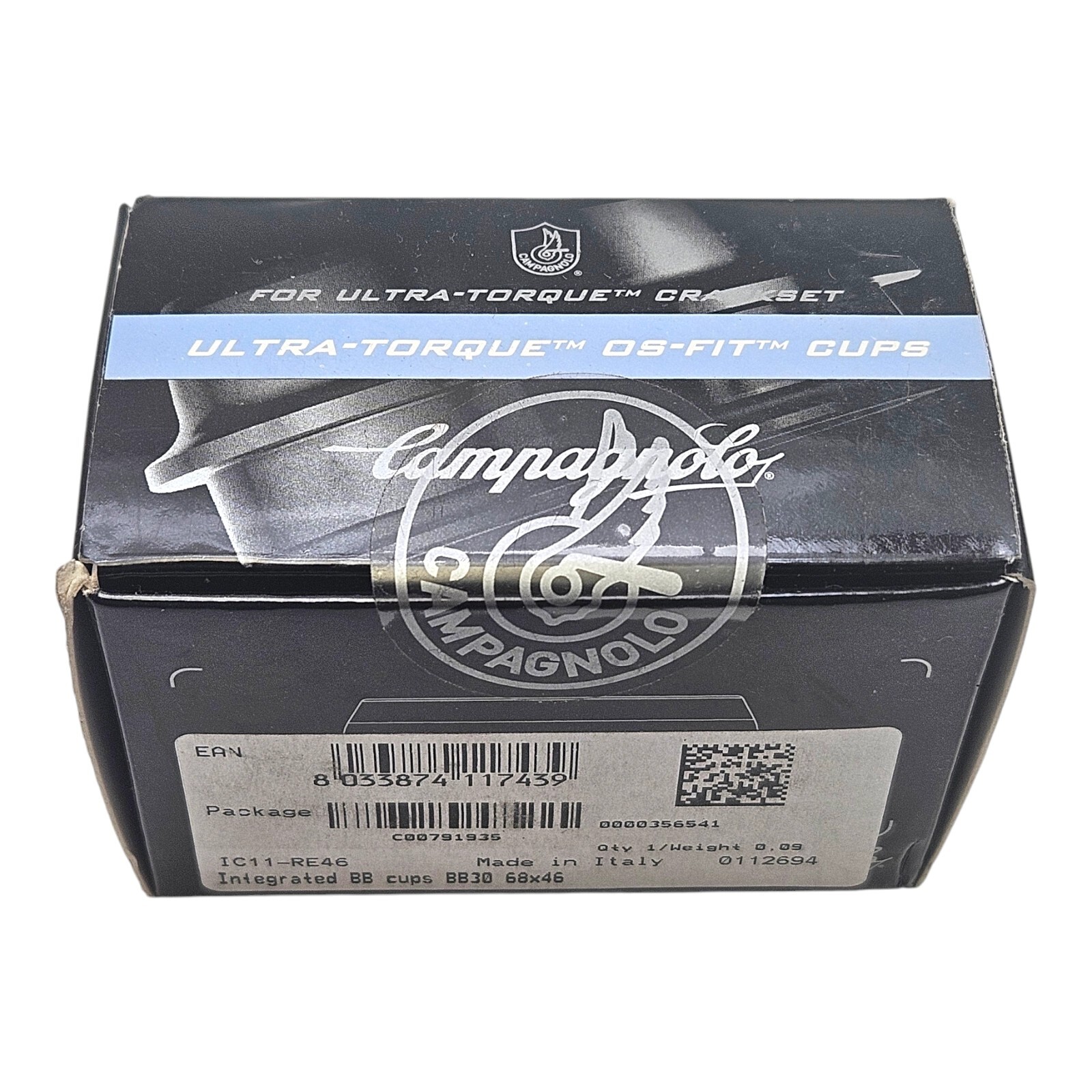 Campagnolo Bottom Bracket Cups Ulta-Torque OS-Fit BB30 68x46mm IC11–RE46