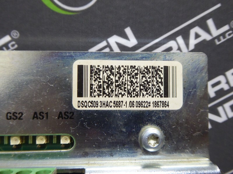USED ABB DSQC 509 Connection Board 3HAC 5687-1/06