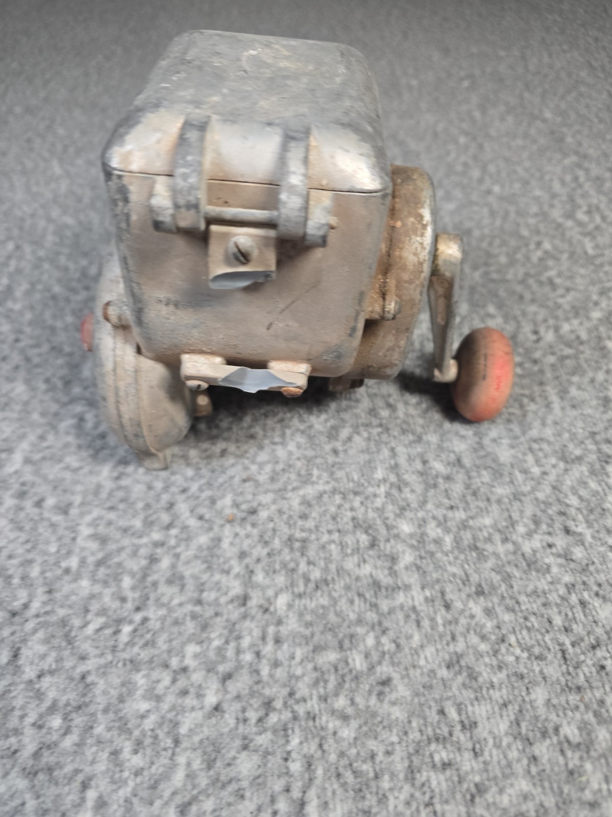 Antique Handheld Crank Handled Seeder From 1920's Handle Broken Off