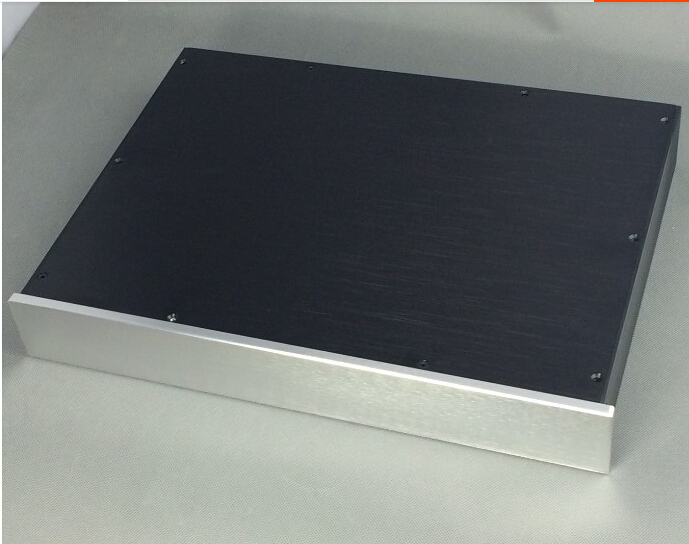 New HiFi DAC aluminum chassis DIY home audio amplifier case Size 430*62*308mm