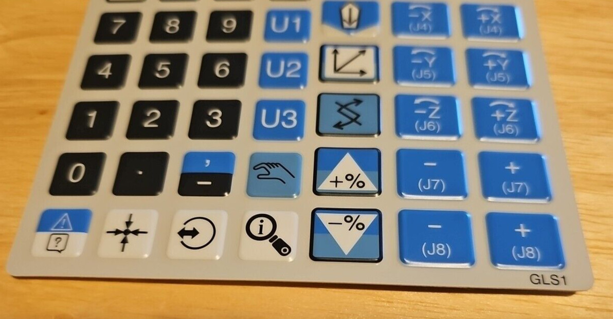 FANUC GLS1 I PENDANT MEMBRAIN KEYPAD/OVERLAY
