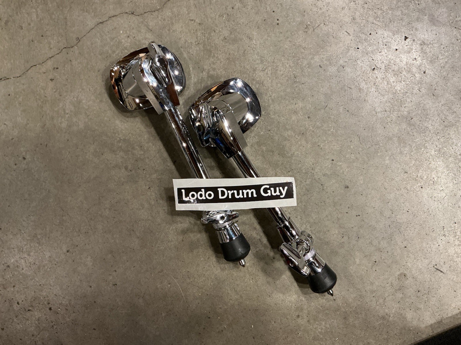 (2) Pearl Bass Drum Spurs MASTERS SESSION VISION etc NICE #PL3