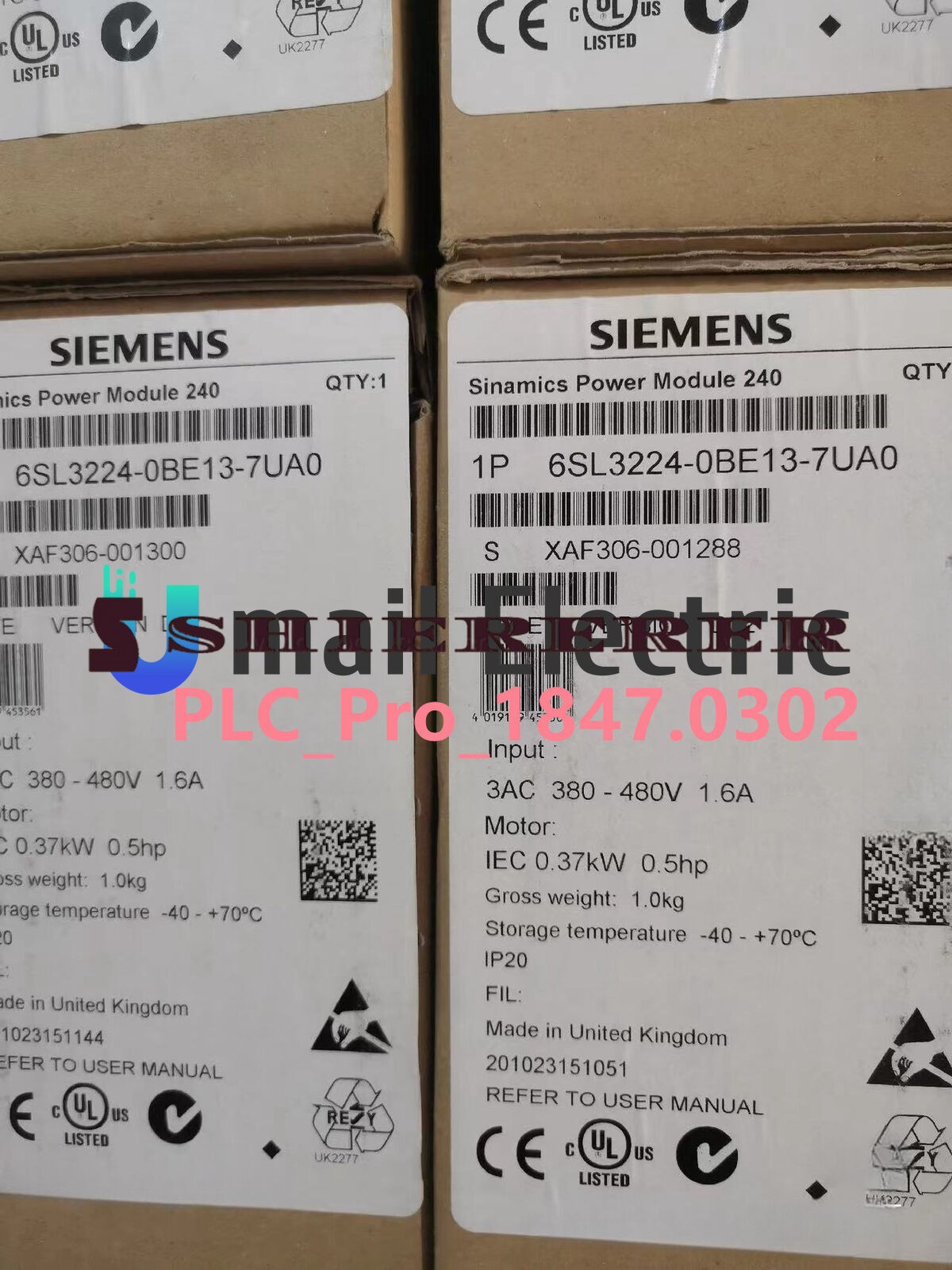 6SL3 224-0BE13-7UA0 1PCS Brand New Siemens 6SL3224-0BE13-7UA0 Fast delivery